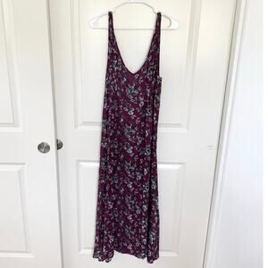 Free People Purple Floral Maxi Dress